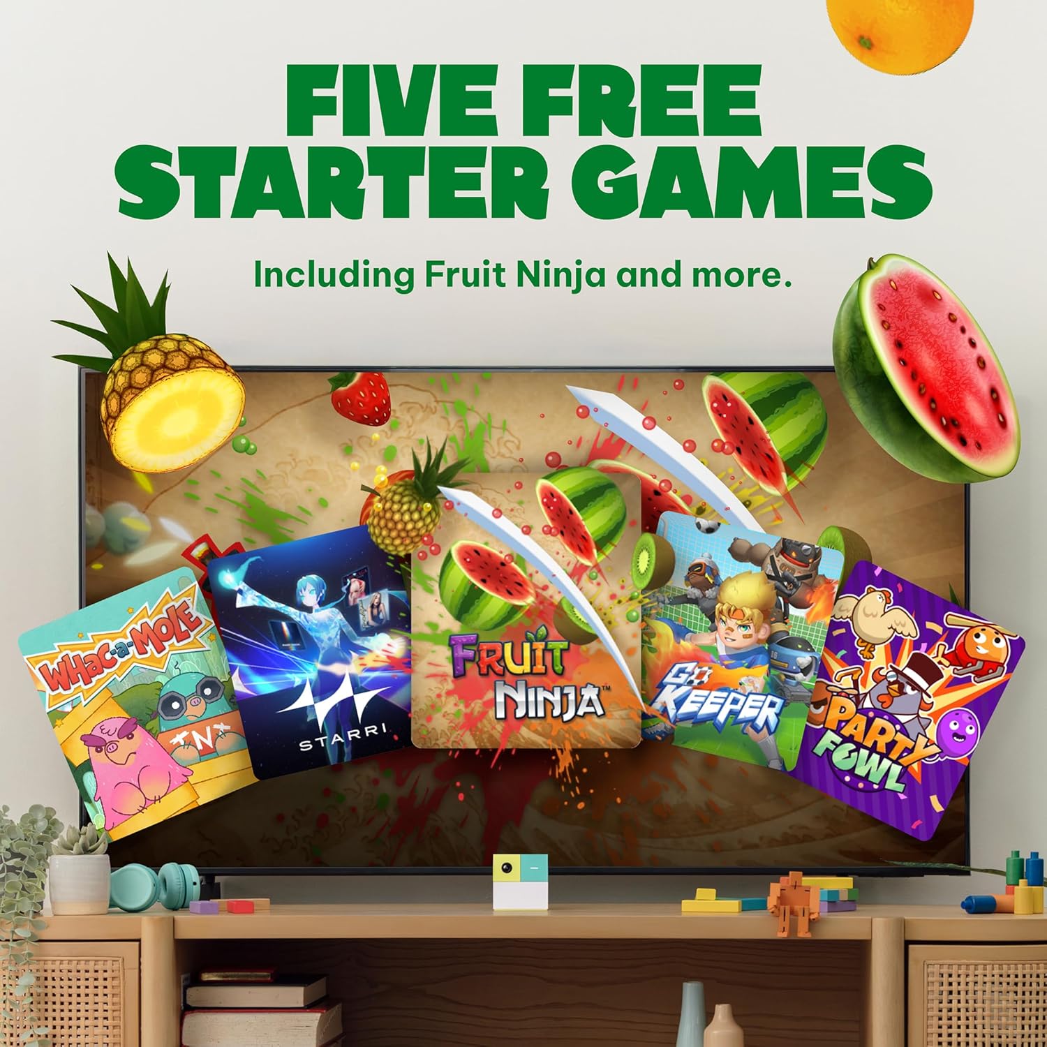 The Active Play System for Kids & Families Where Indoor Physical Activity Meets Interactive Family Fun and is Great for Gaming Nights, Parties and Playdates